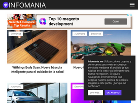 'infomania.space' screenshot