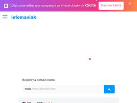 'infomaniak.com' screenshot