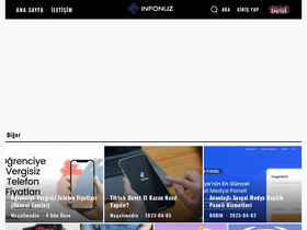 'infonuz.com' screenshot