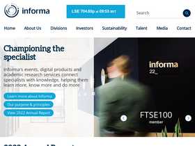 'informa.com' screenshot