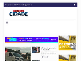 'informacidade.com.br' screenshot
