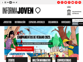 'informajoven.org' screenshot