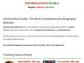 'informationcradle.com' screenshot