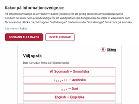 'informationsverige.se' screenshot