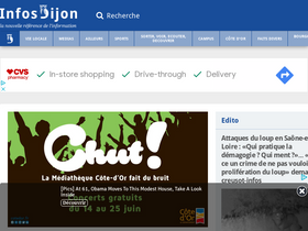 'infos-dijon.com' screenshot