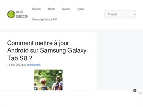 'infos-geek.com' screenshot