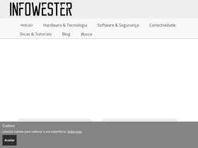 'infowester.com' screenshot
