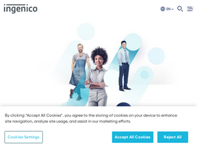 'ingenico.com' screenshot
