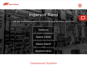 'ingersollrand.com' screenshot