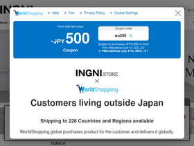 'ingni-store.com' screenshot