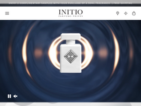 'initioparfums.com' screenshot