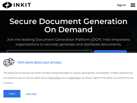 'inkit.com' screenshot