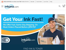 'inkjets.com' screenshot