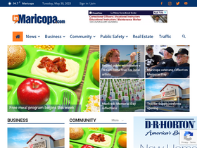 'inmaricopa.com' screenshot