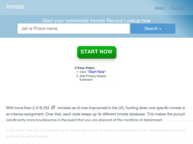 'inmate-lookup.org' screenshot