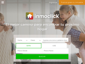 'inmoclick.com.ar' screenshot
