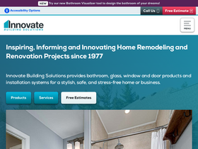 'innovatebuildingsolutions.com' screenshot