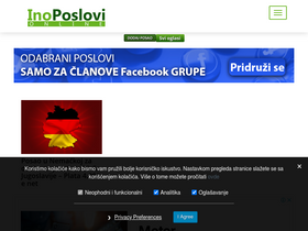 'inoposlovi.online' screenshot
