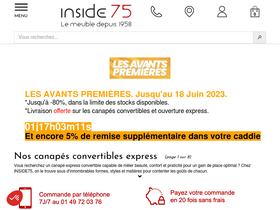 'inside75.com' screenshot