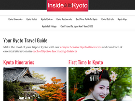 'insidekyoto.com' screenshot