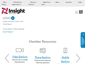 'insightcreditunion.com' screenshot