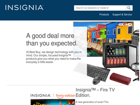 'insigniaproducts.com' screenshot
