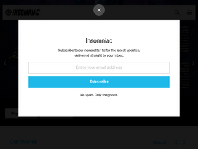 'insomniac.com' screenshot