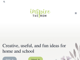 'inspirethemom.com' screenshot