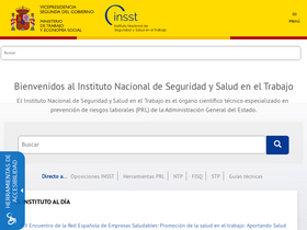 'insst.es' screenshot