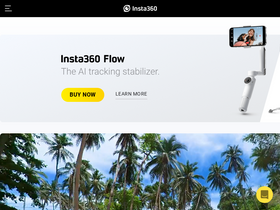 'insta360.com' screenshot