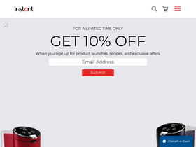 'instantpot.com' screenshot