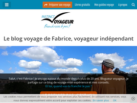 'instinct-voyageur.fr' screenshot