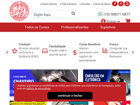 'institutouniversal.com.br' screenshot
