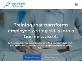 'instructionalsolutions.com' screenshot