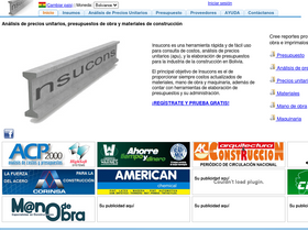 'insucons.com' screenshot