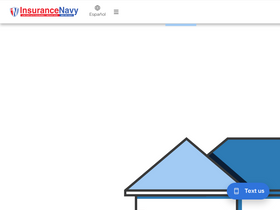'insurancenavy.com' screenshot