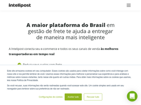 'intelipost.com.br' screenshot