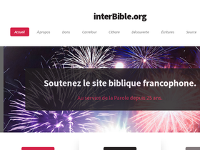 'interbible.org' screenshot
