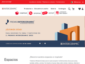 'interceramic.com' screenshot