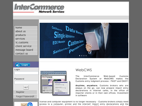 'intercommerce.com.ph' screenshot