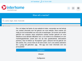 'interhome.nl' screenshot