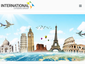 'internationalcitizens.com' screenshot