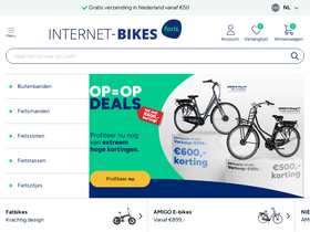 'internet-bikes.com' screenshot