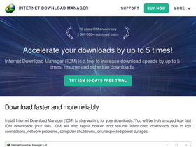 'internetdownloadmanager.com' screenshot