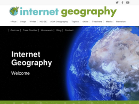 'internetgeography.net' screenshot