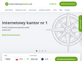 'internetowykantor.pl' screenshot