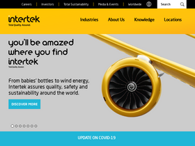 'intertek.com' screenshot