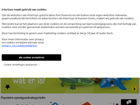 'intertoys.nl' screenshot