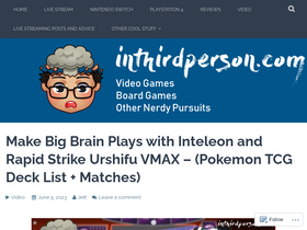 'inthirdperson.com' screenshot