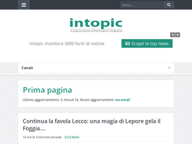 'intopic.it' screenshot